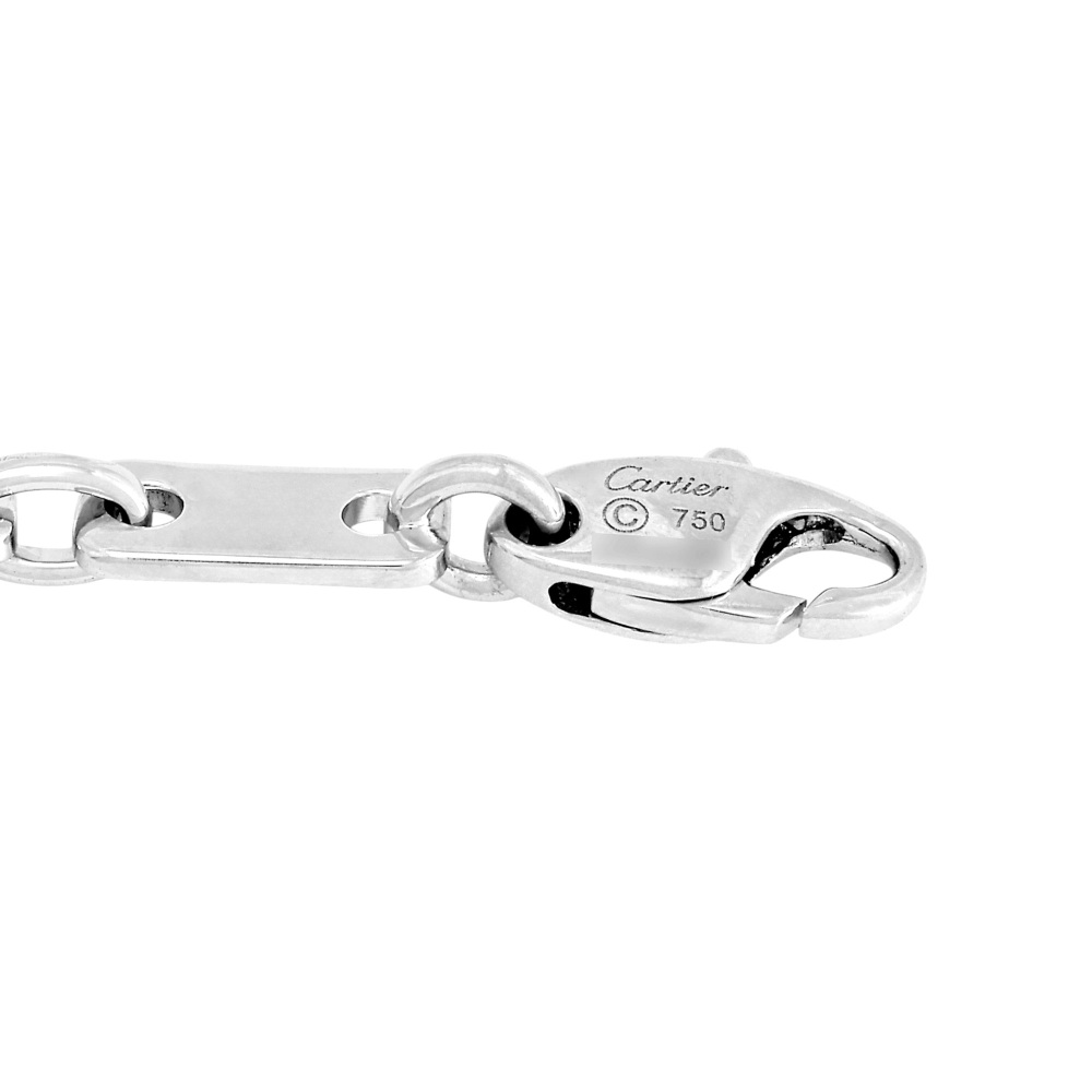 Cartier Figaro Bracelet 18K White Gold B6021900