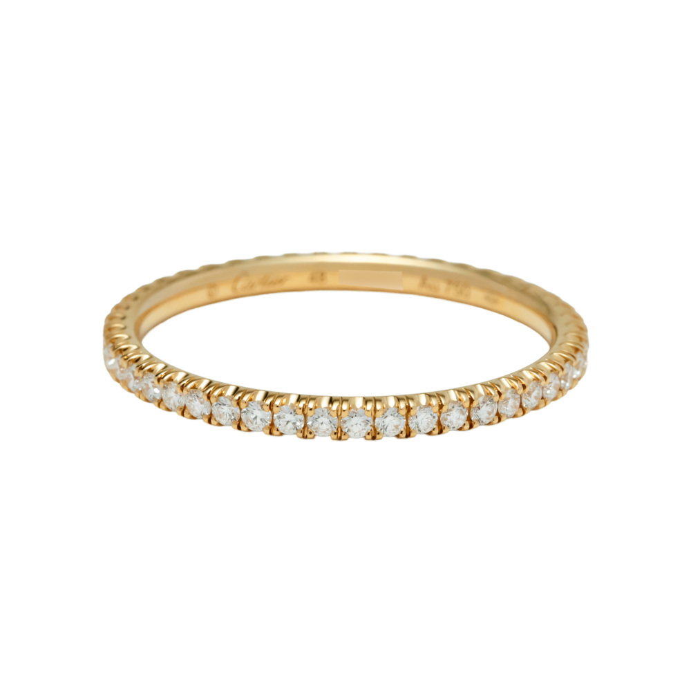 Cartier Ethancel Do Ring 18K Yellow Gold Diamond B4086300