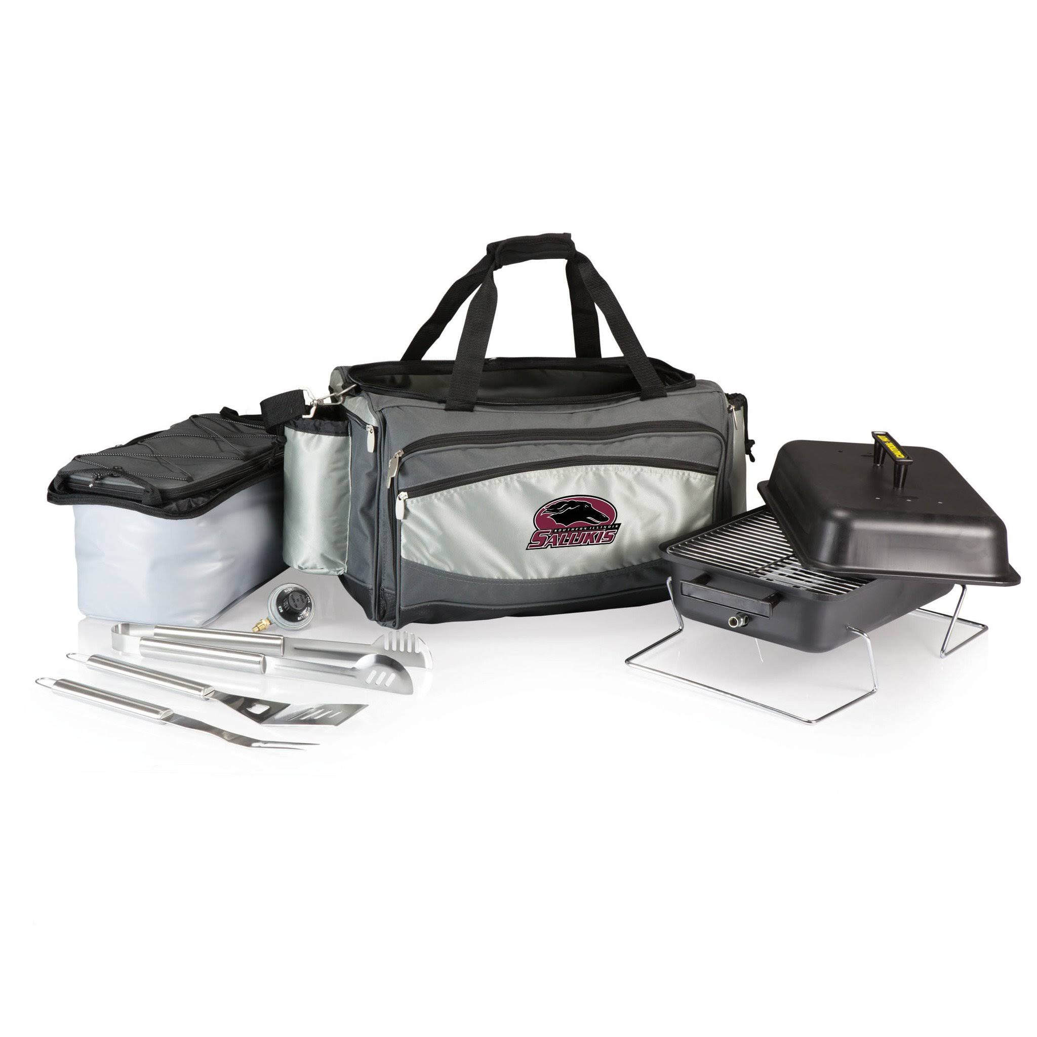 Picnic Time Vulcan Cooler u0026 Propane Gas Grill - Southern Illinois Salukis