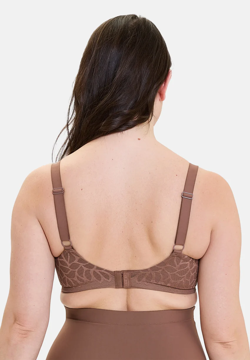 Soutien-gorge minimiseur Perfect Curves Marron Muscade