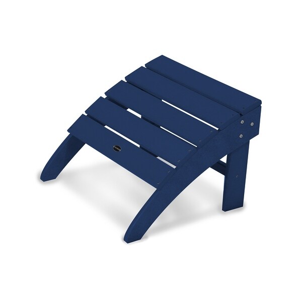 POLYWOOD South Beach Adirondack Chair Ottoman