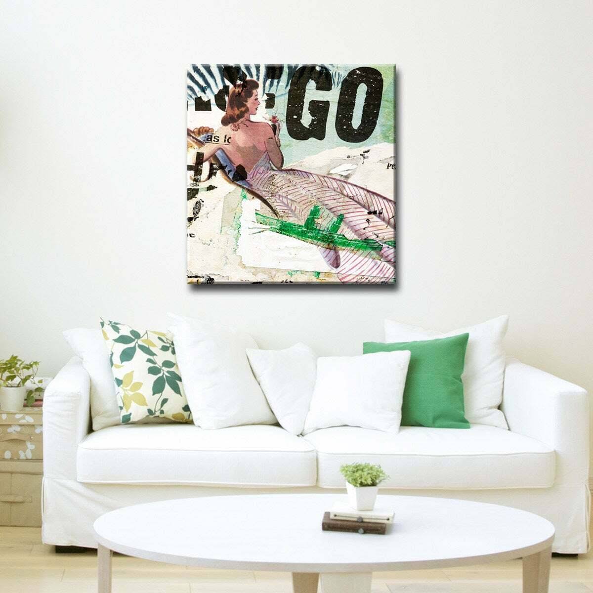 Ready2HangArt &Urban Fashion XII& Canvas Art - 20x22 W x 20x22 H
