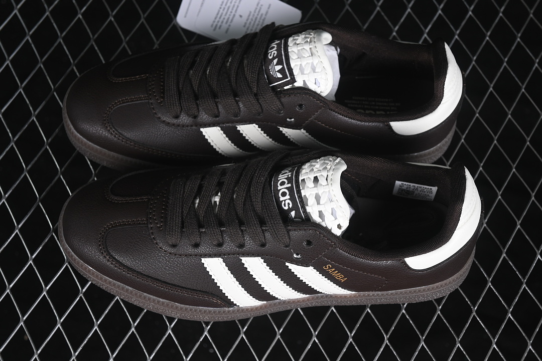 Adidas Samba Og Aurora Coffee/Off White/Gold Metallic IH3982