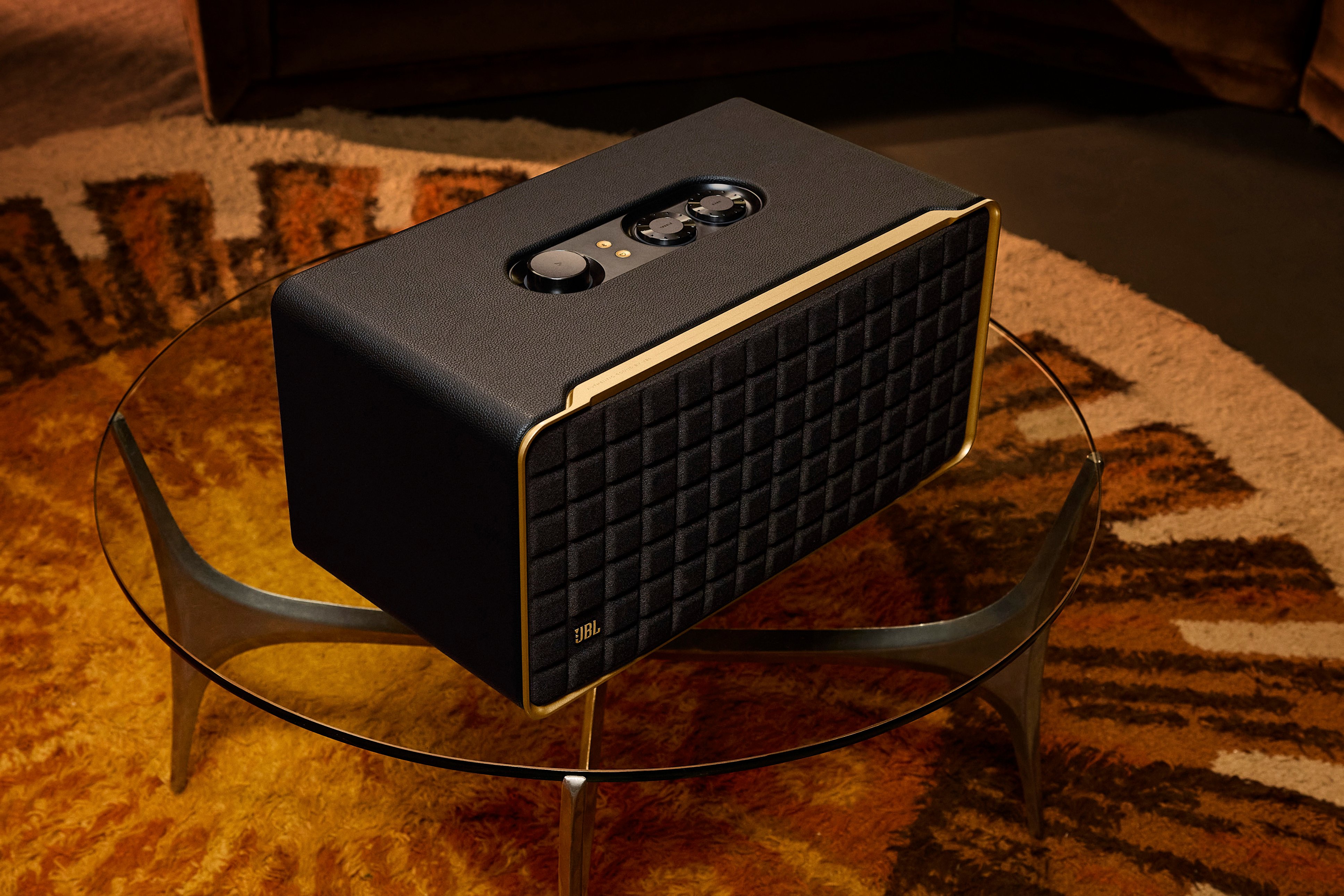 JBL - Authentics 500 Smart Home Speaker - Black
