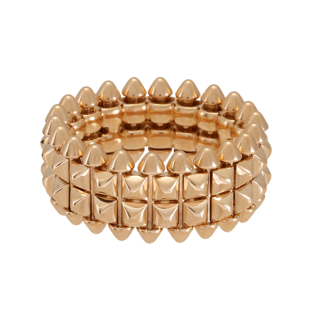Cartier Crash Do Ring Double 18K Rose Gold B4237800