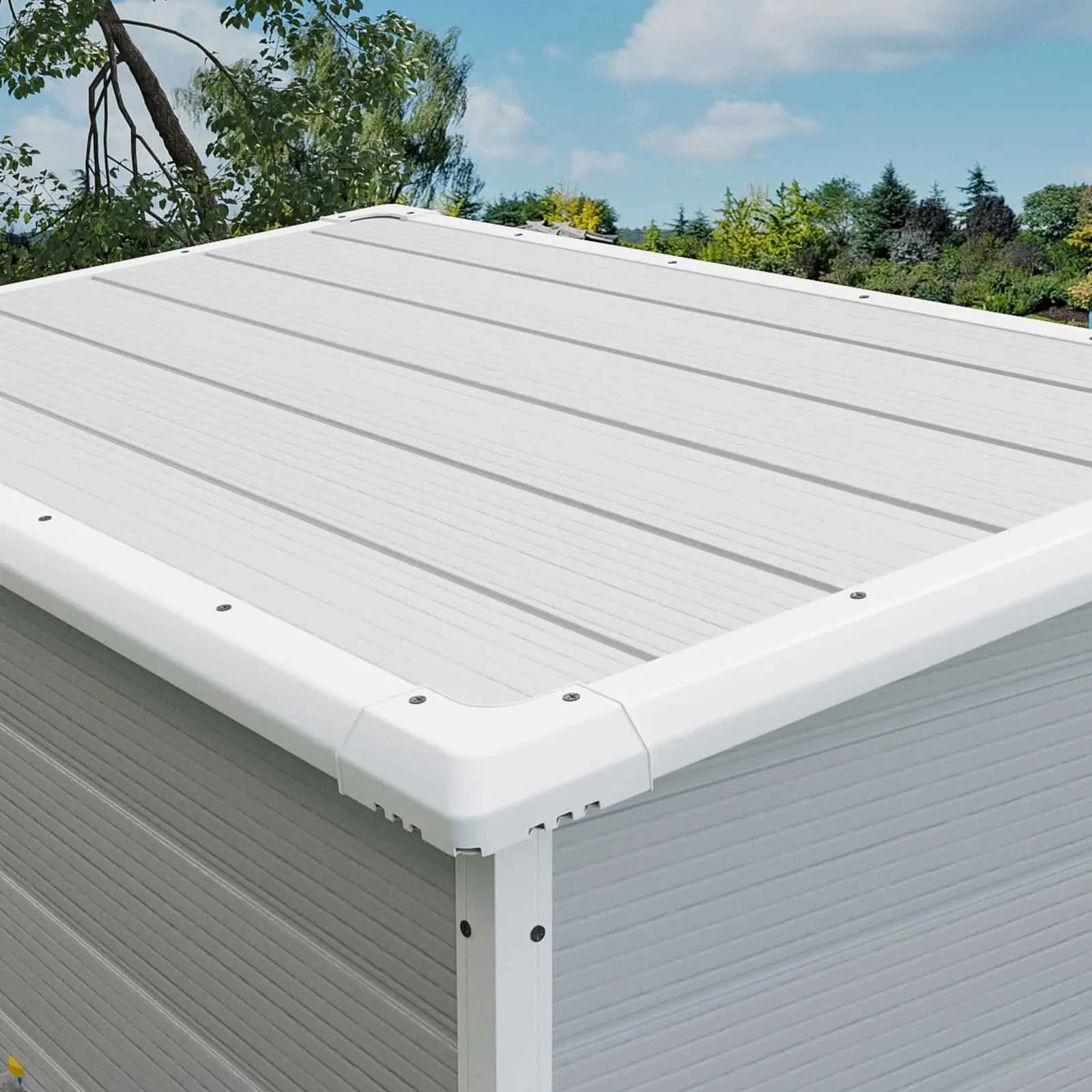 Patiowell 5x4 Plastic Shed Pro