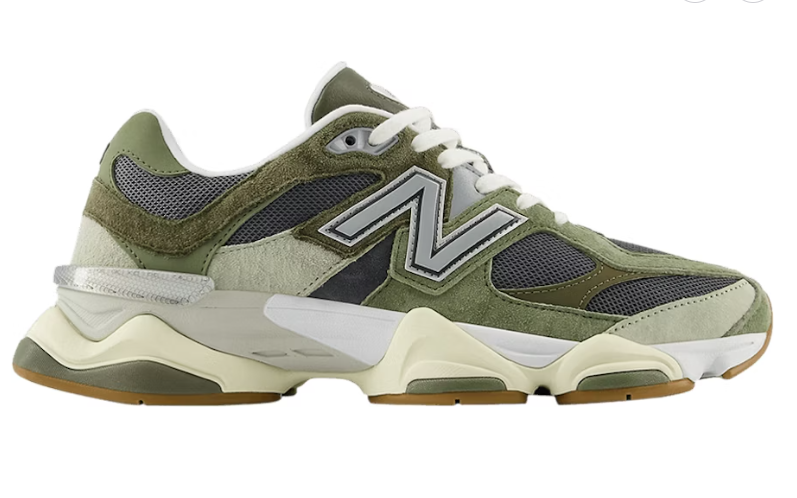 New Balance 9060 Green Grey U9060FOC Casual Running Sneakers