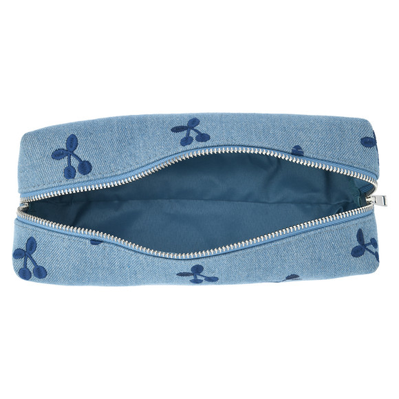 Gina Damen Kosmetiktasche mit Allover-Stickerei