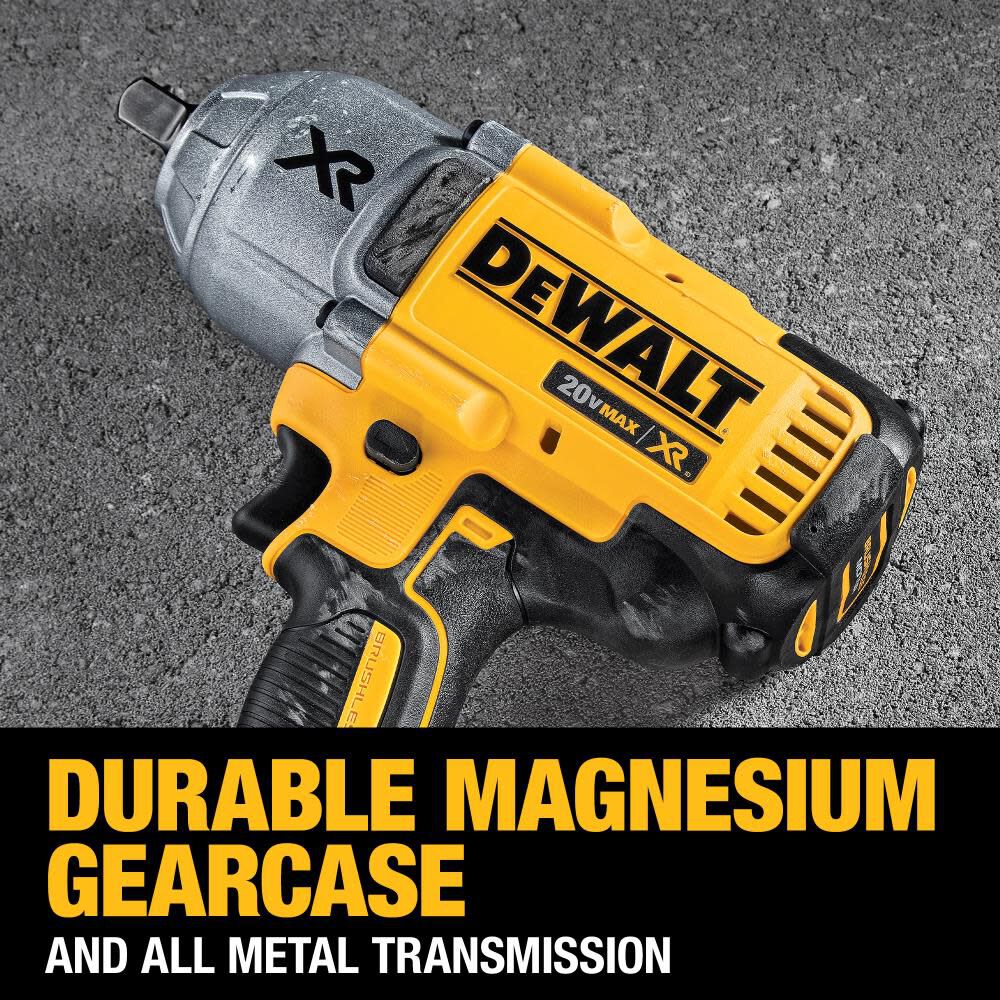 DEWALT 20V MAX XR 1/2″ Impact Wrench with Detent Pin Anvil Bare Tool DCF899B
