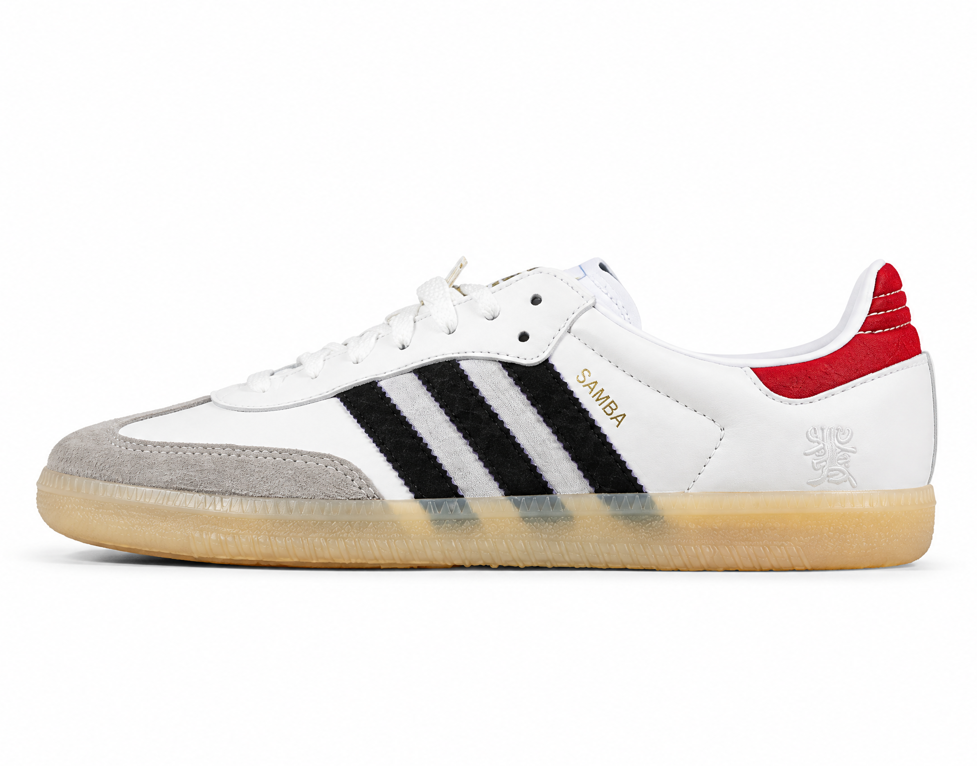 Adidas Samba Og Year Of The Snake Cloud White/Core Black/Active Maroon JQ5976