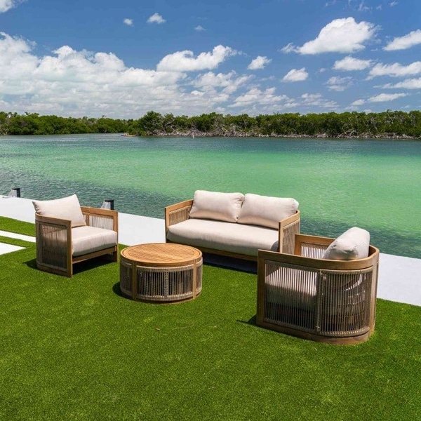 Compass Cay 4Piece Loveseat Set