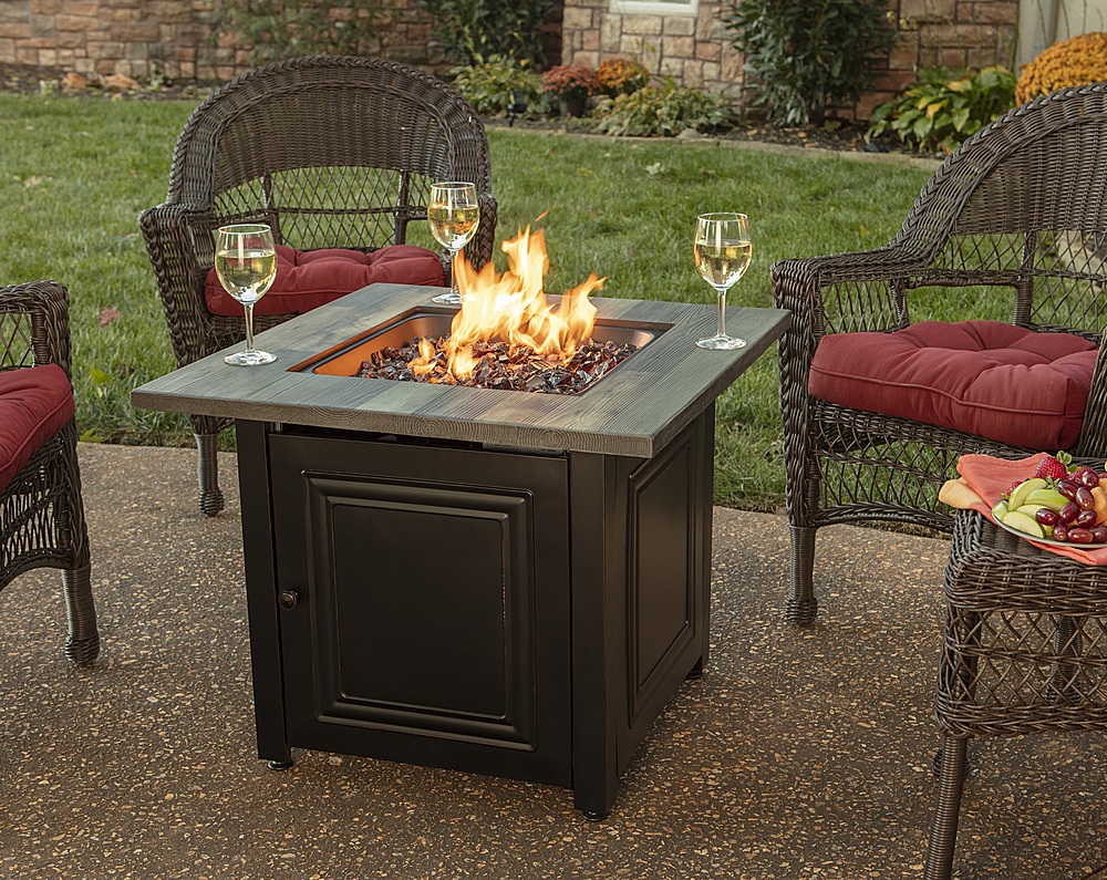 Mr. Bar-B-Q - Burlington Fire Pit - Black