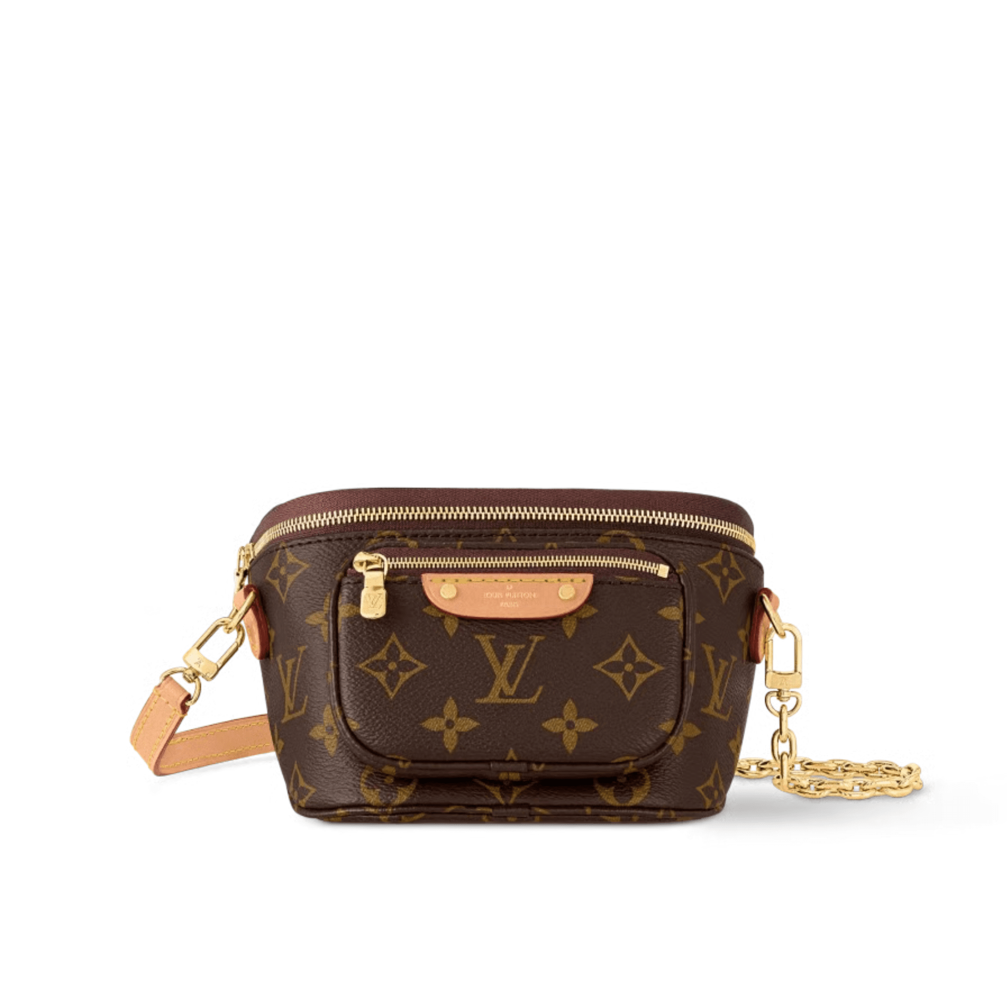 Louis Vuitton Mini Bumbag Lv Monogram Small Fanny Pack Monogram 17cm M82335