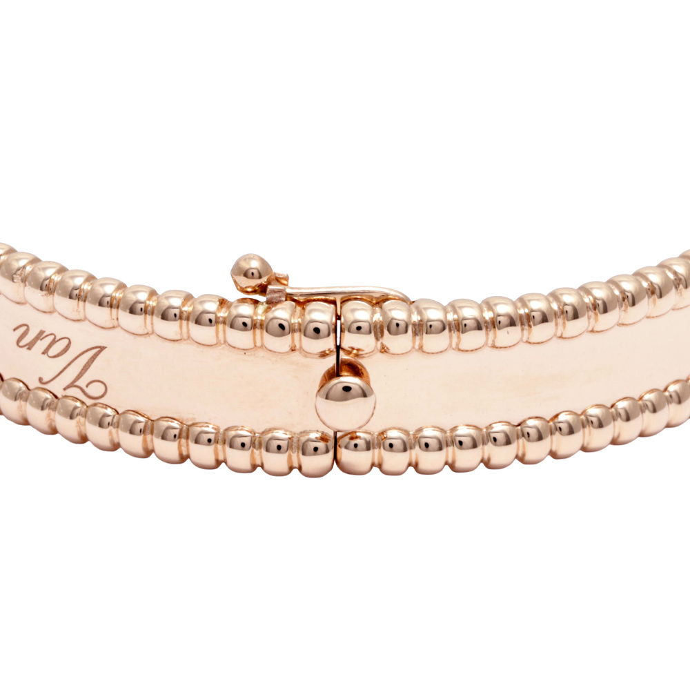 Van Cleef & Arpels Perlet Xs Bracelet 18K Rose Gold VCARN8P800