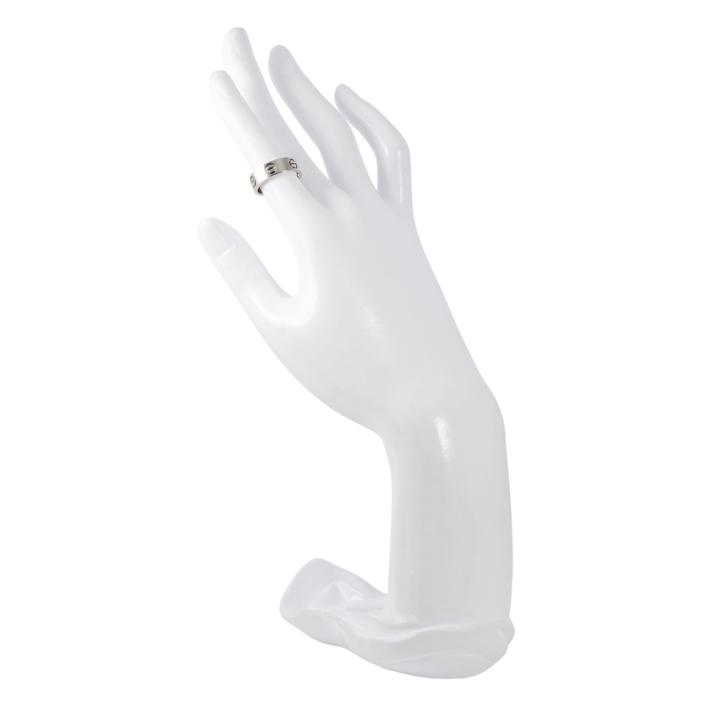Cartier Love Classic Model Ring 18K White Gold B4084700