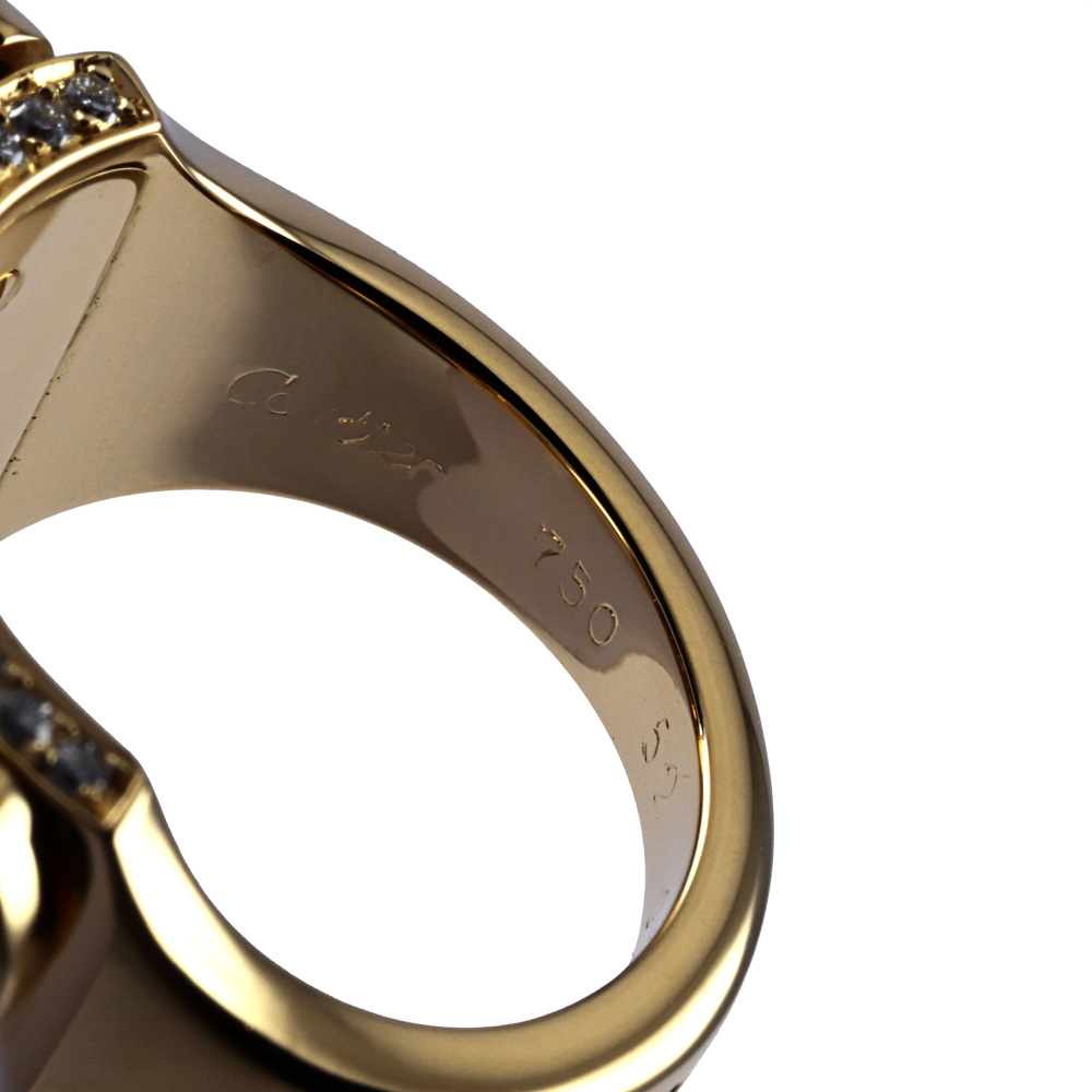 Cartier Diadea Ring 18K Yellow Gold Diamond N4128700