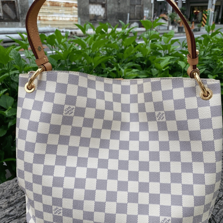 Louis Vuitton Graceful PM Damier Azur 13.8 Inches N42249
