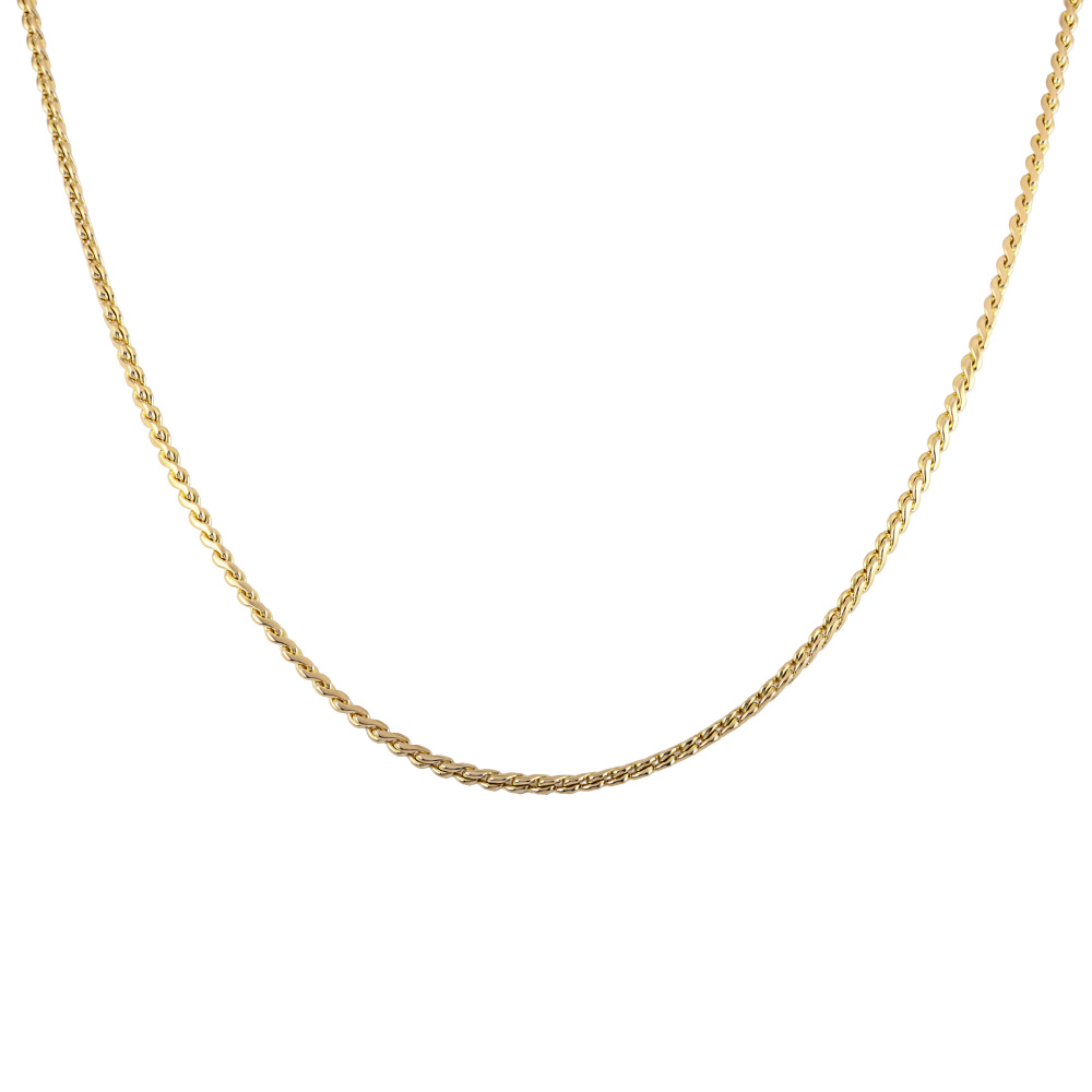 Cartier Twist K18YG Yellow Gold Necklace