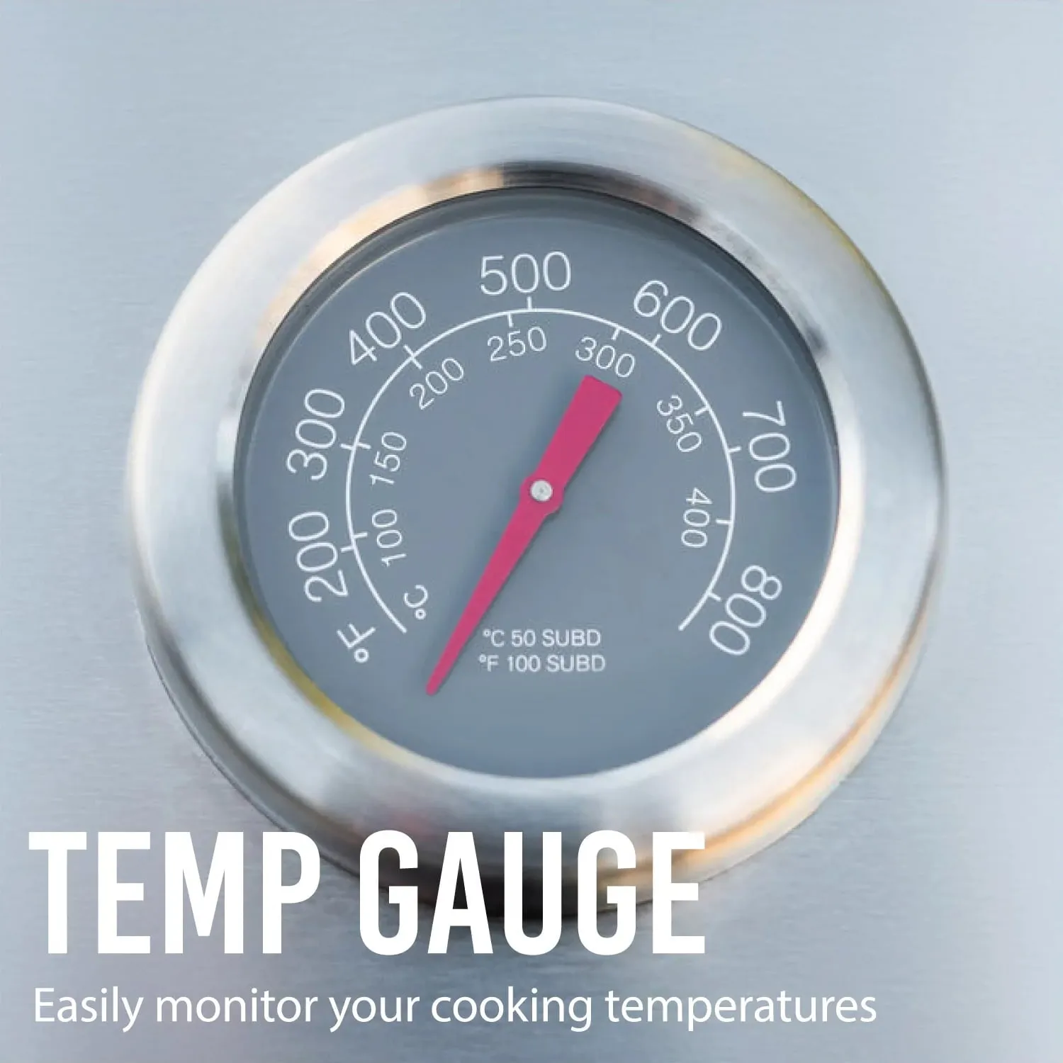 2026 Expert Grill 5-Burner Propane Gas Grill with Side Burner