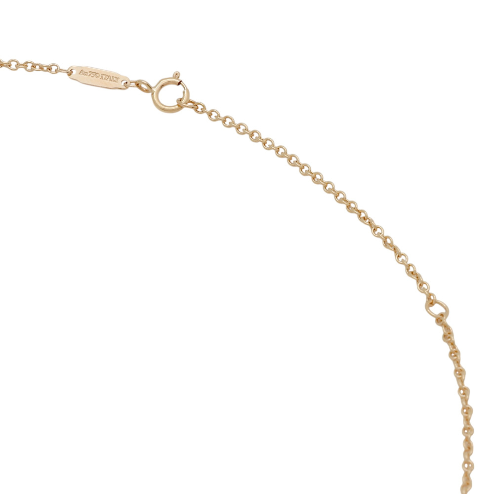 Tiffany & Co. Knot Necklace 18K Rose Gold Diamond 69525857