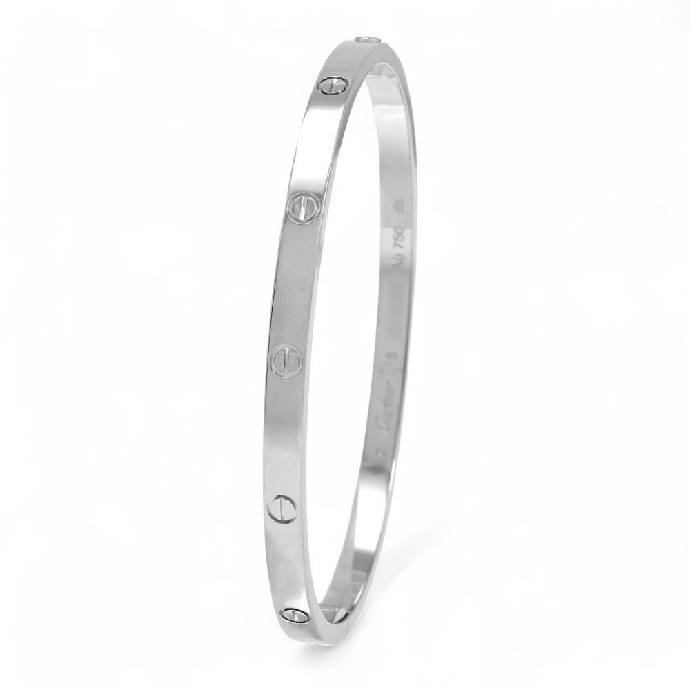 Cartier Love Bracelet 18K White Gold B6079200