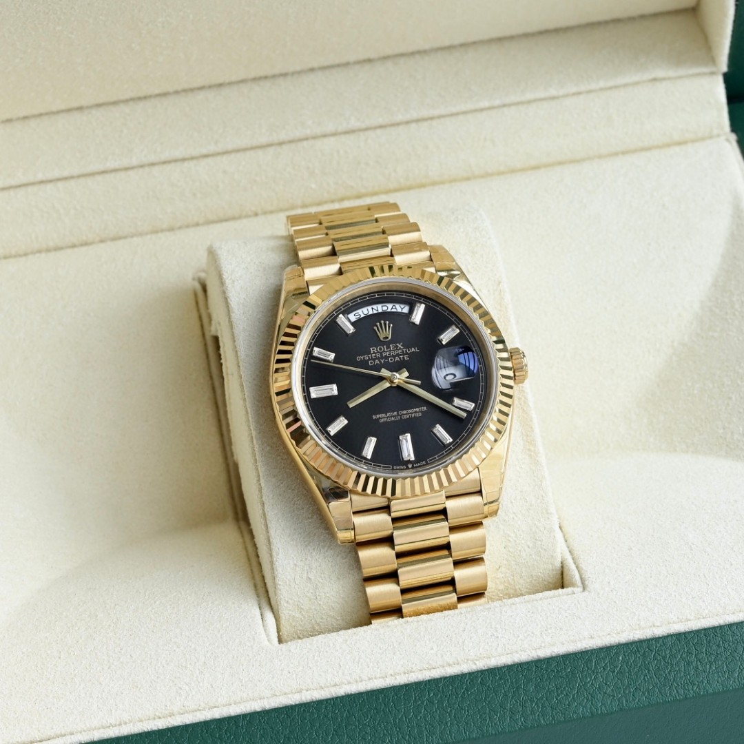 Rolex Date Series Black Dial Watch - cnluxepick