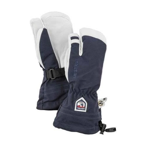 Hestra Army Leather Heli Ski Jr. 3 Finger