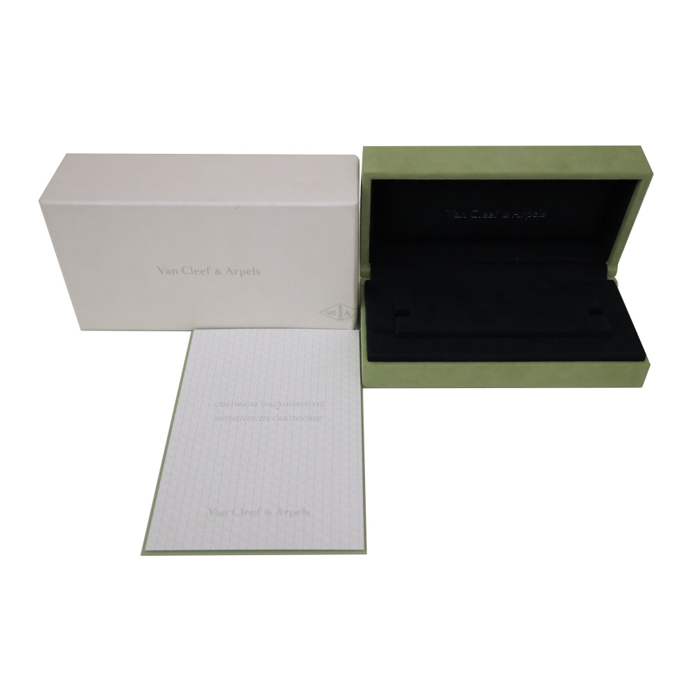 Van Cleef & Arpels Sweet Alhambra 6 Motifs Bracelet 18K White Gold Diamond VCARO85700