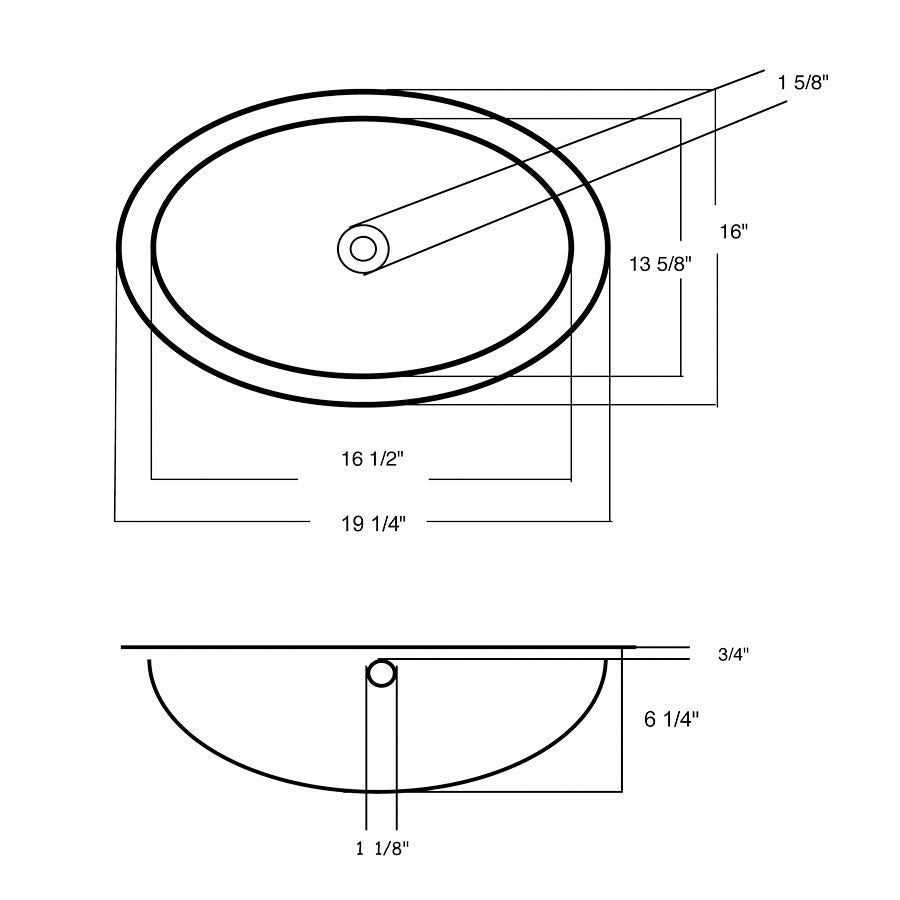 The Copper Factory CF170SN Solid Hand Hammered Copper Oval Undermount Lavatory Sink in Satin Nickel Finish
