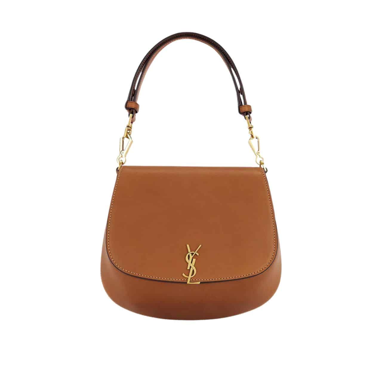 Saint Laurent Voltaire Top Handle In Box Orange 20Cm
