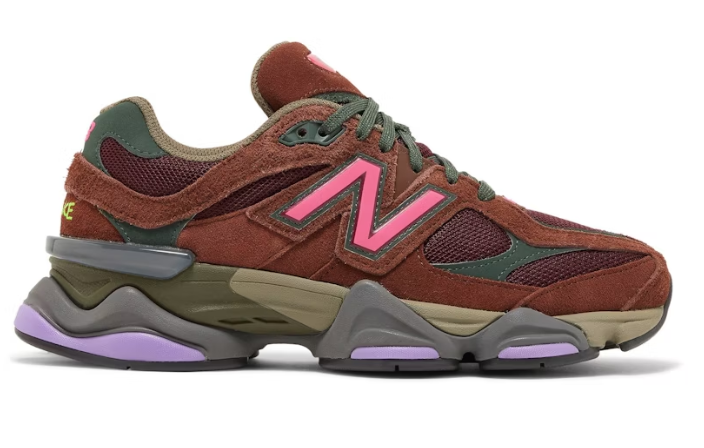 New Balance 9060 Burgundy U9060BUR Casual Running Sneakers