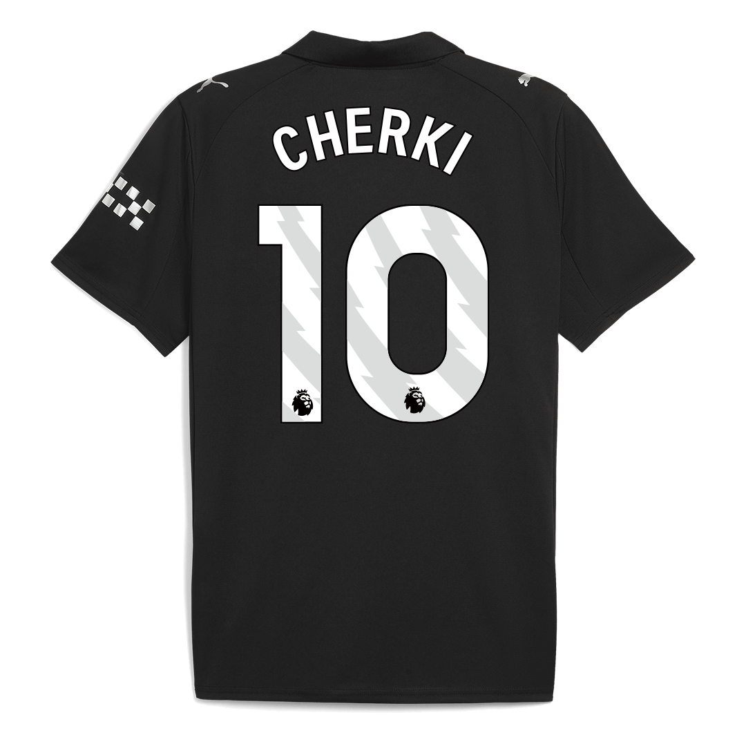 CHERKI #10 Manchester City Away Soccer Jersey 2025/26