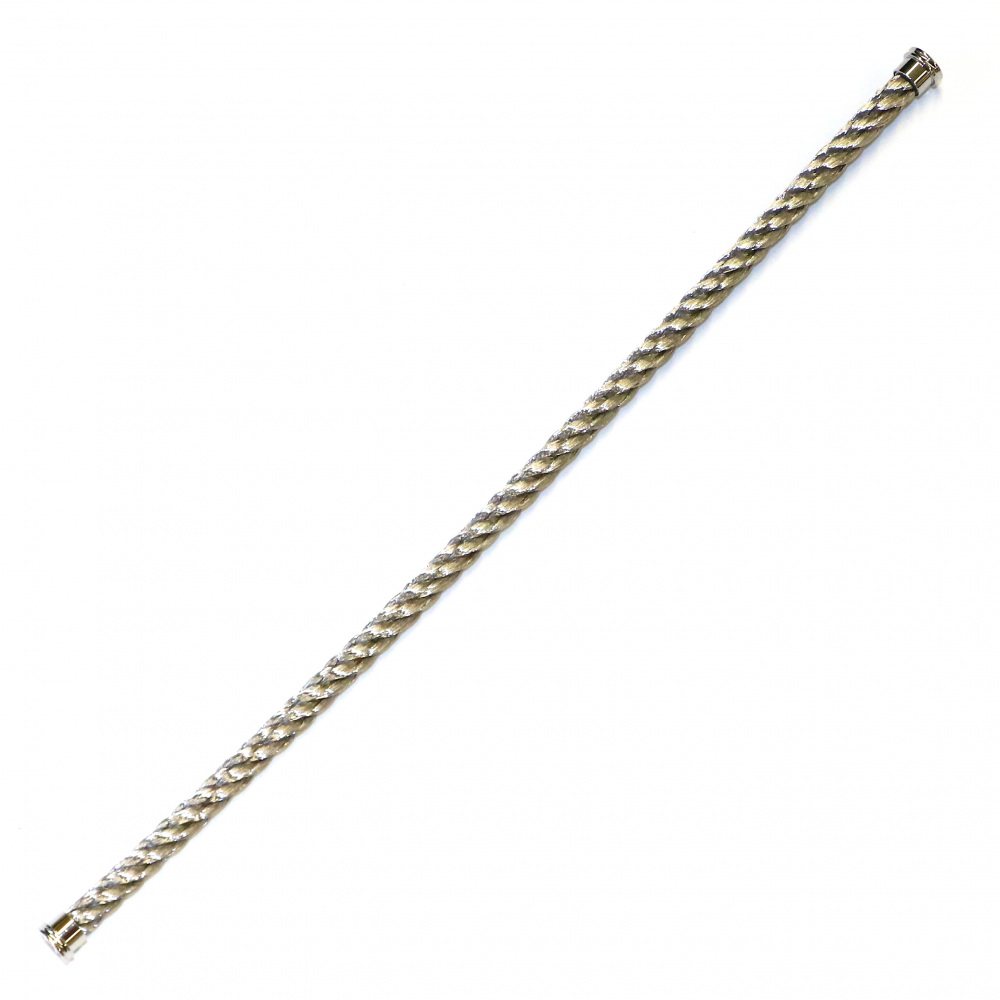 FRED Force 10 (lm) Steel Cable Gray 18 Jewelry Parts Mens Bracelet Stainless Steel 6B0109