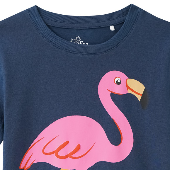 Topolino Kinder T-Shirt mit Flamingo-Motiv