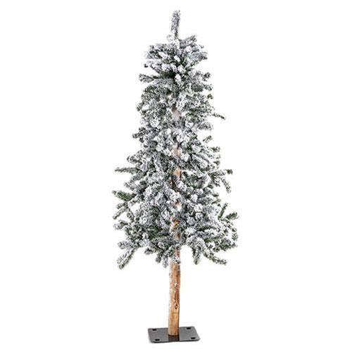 Heavy Flocked Alpine Tree 5ft