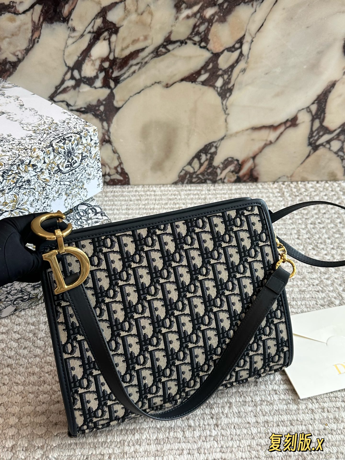 Dior Monogram Envelope Bag - cnluxepick