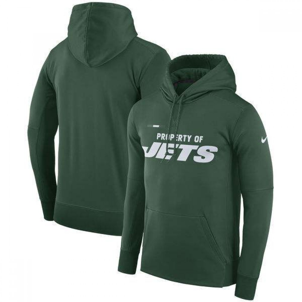 Men's New York Jets Club Therma NFL Pullover Hoodie