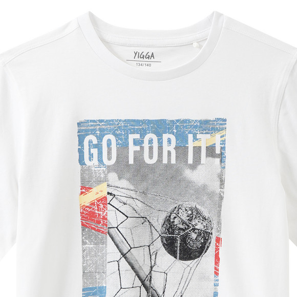 Yigga Jungen T-Shirt mit Print