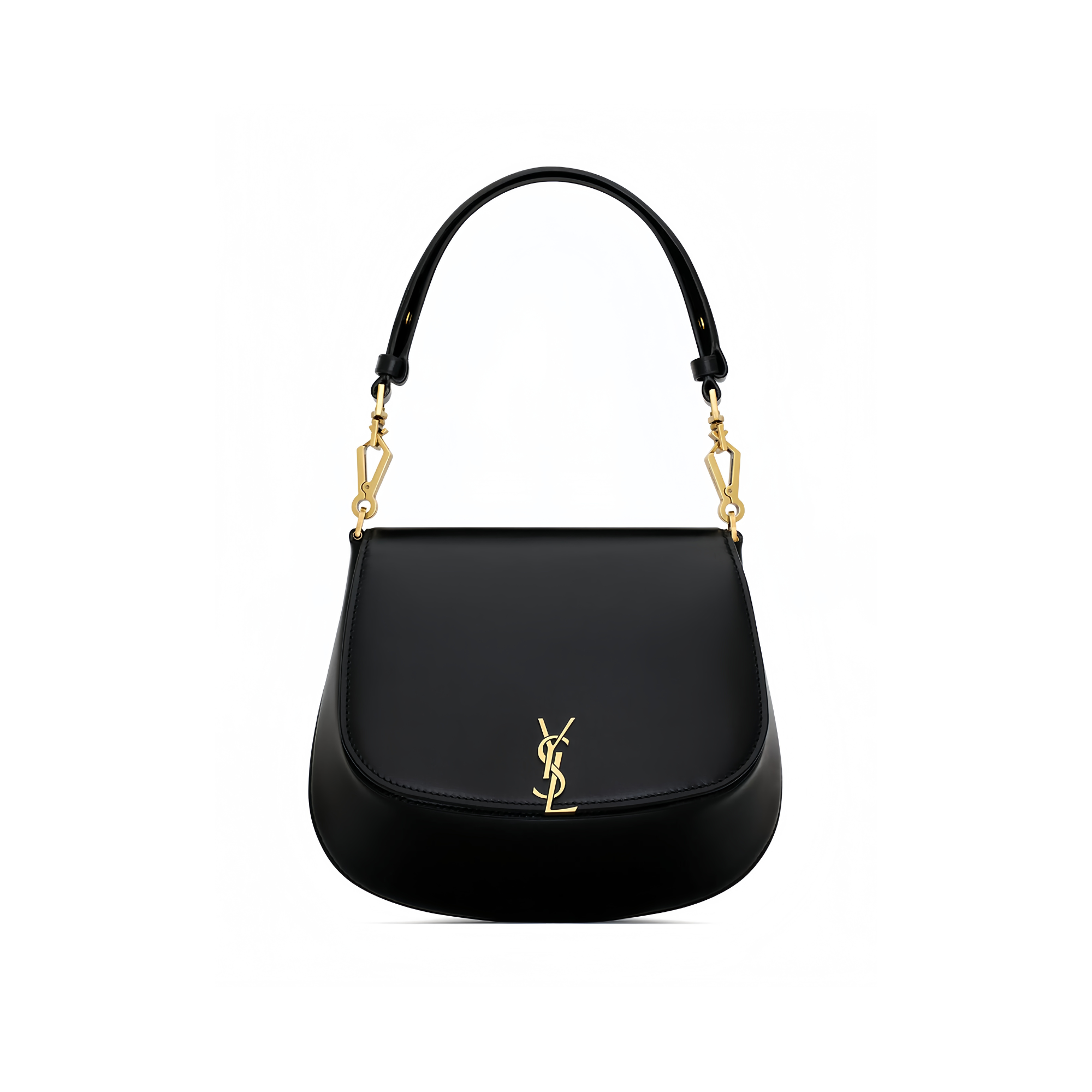 Saint Laurent Voltaire Top Handle In Box Black 20Cm
