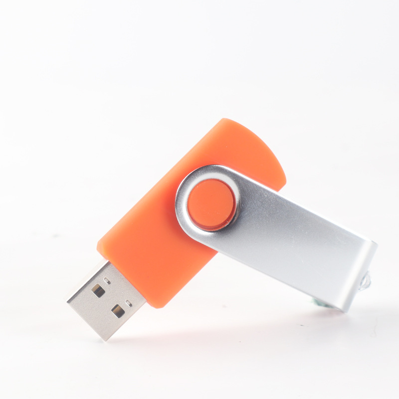 High Speed USB Flash Drive Rotating Metal ClipCreativity16G 32G 8G  Drive