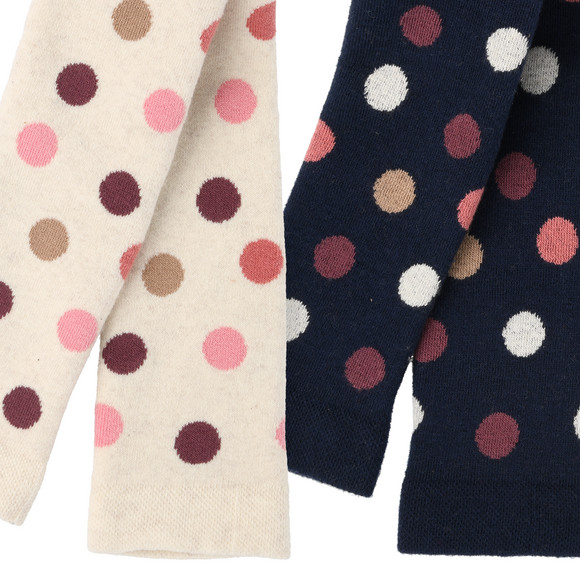Topolino 2 Mädchen Frottee-Leggings mit Punkten