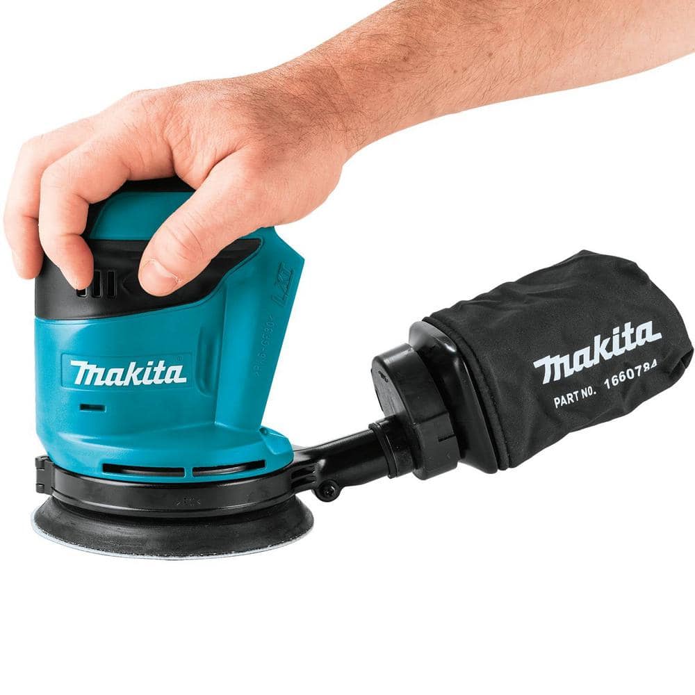 Makita 18V LXT Lithium-Ion 8-Piece Kit Drill/ Impact Drvr/ Circ Saw/ Recip Saw/ Sander/ Impact Wrench/ Blower/ Light 3. 0Ah XT801X1