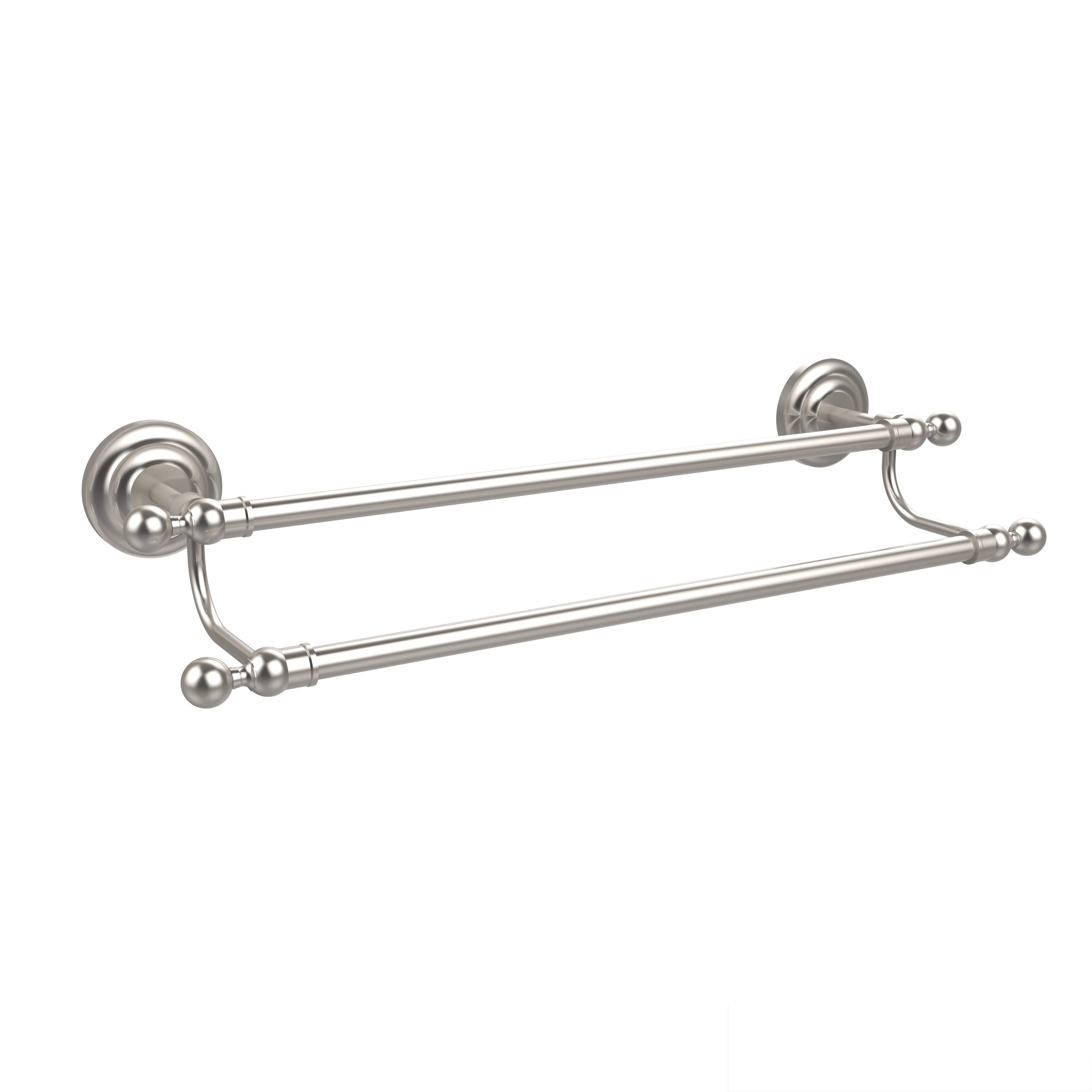 Allied Brass Que New Collection 36 inch Double Towel Bar Antique Bronze