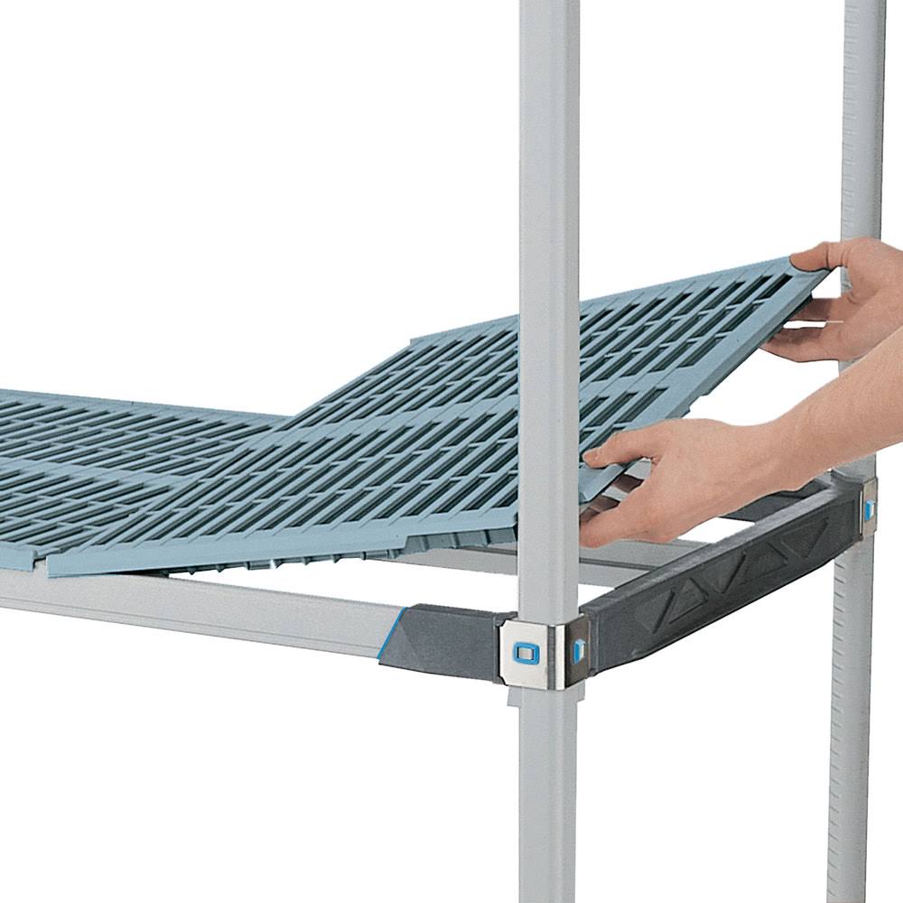 Metro MX1842G MetroMax I Polymer Shelf with Grid Mat, 18x22 x 42x22