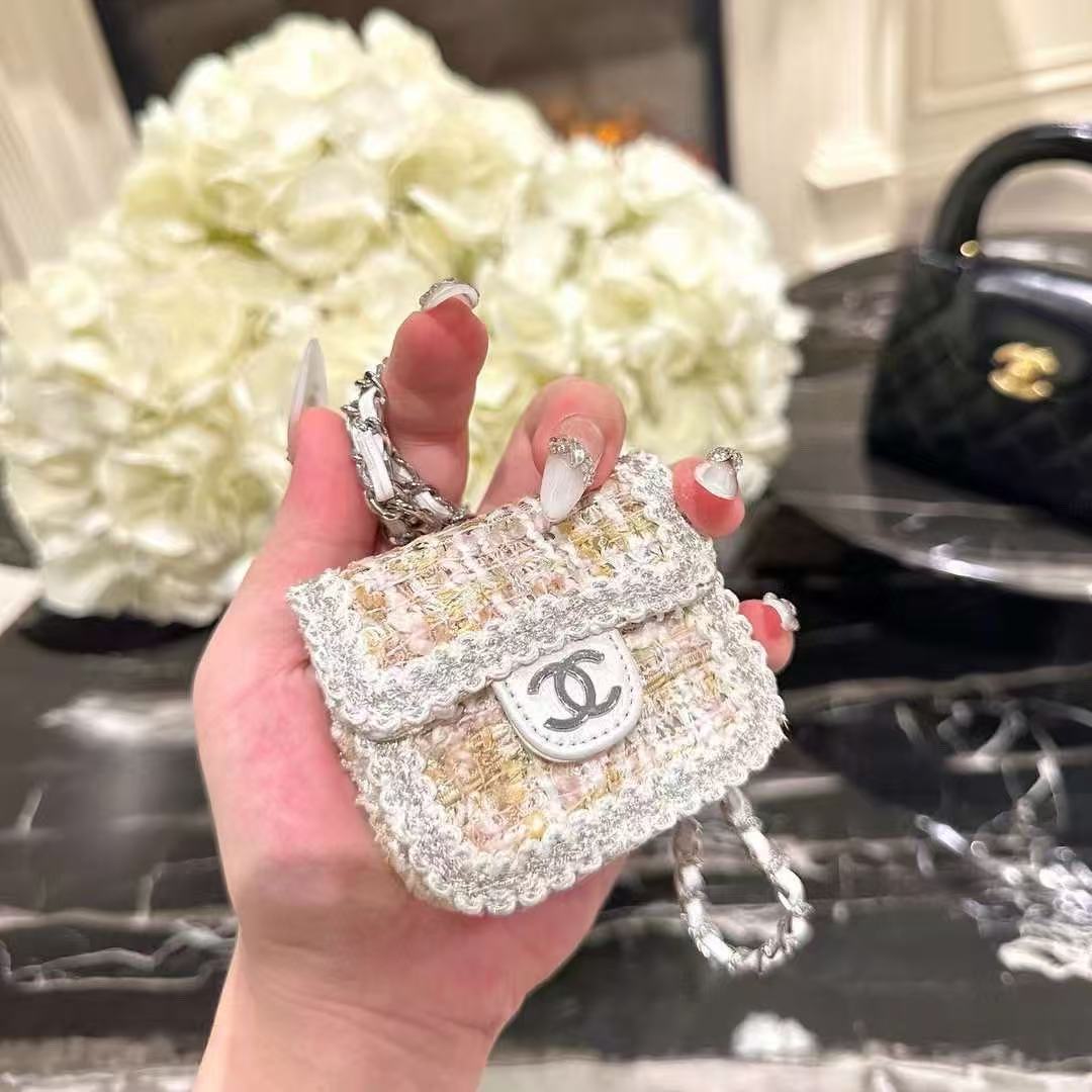 Chanel mini earphone bag collection - cnluxepick