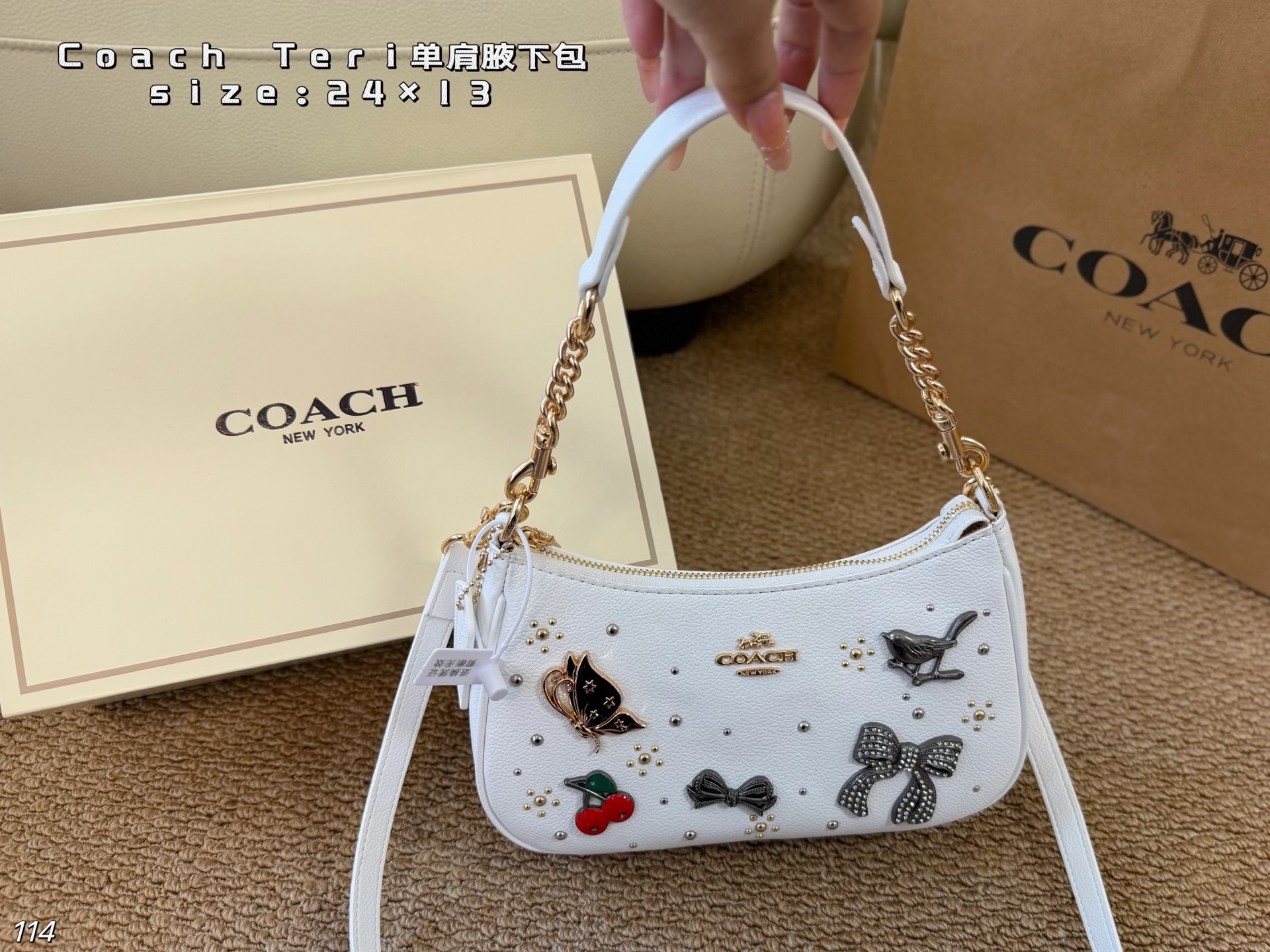 Coach Teri shoulder bag - cnluxepick