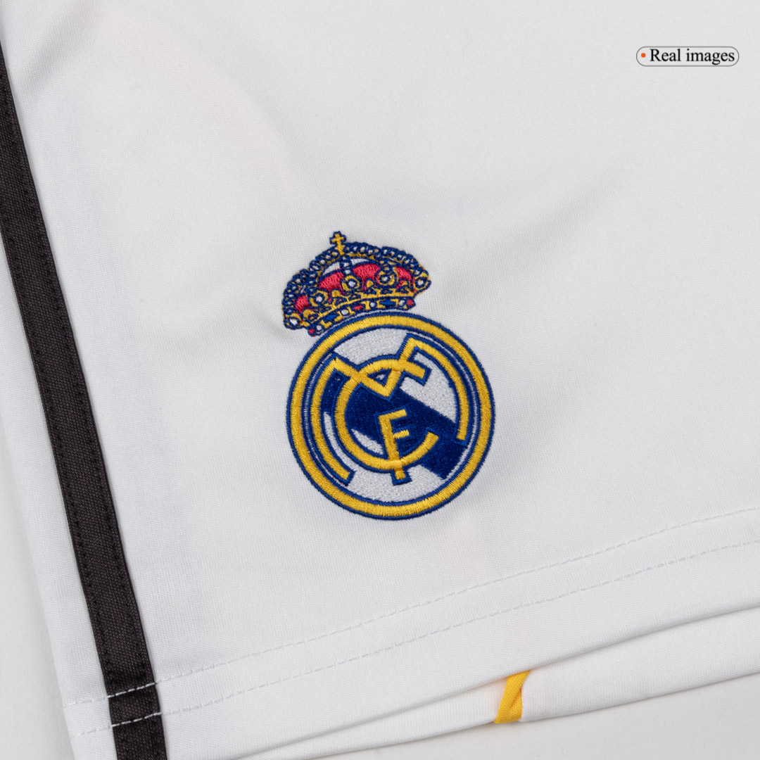 Real Madrid Home Kids Soccer Jerseys Kit 2025/26