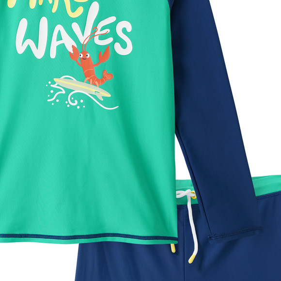 Famy Jungen UV-Set mit Badeshirt und Hose UPF40
