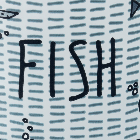 My Home Windlicht mit Fisch-Prints