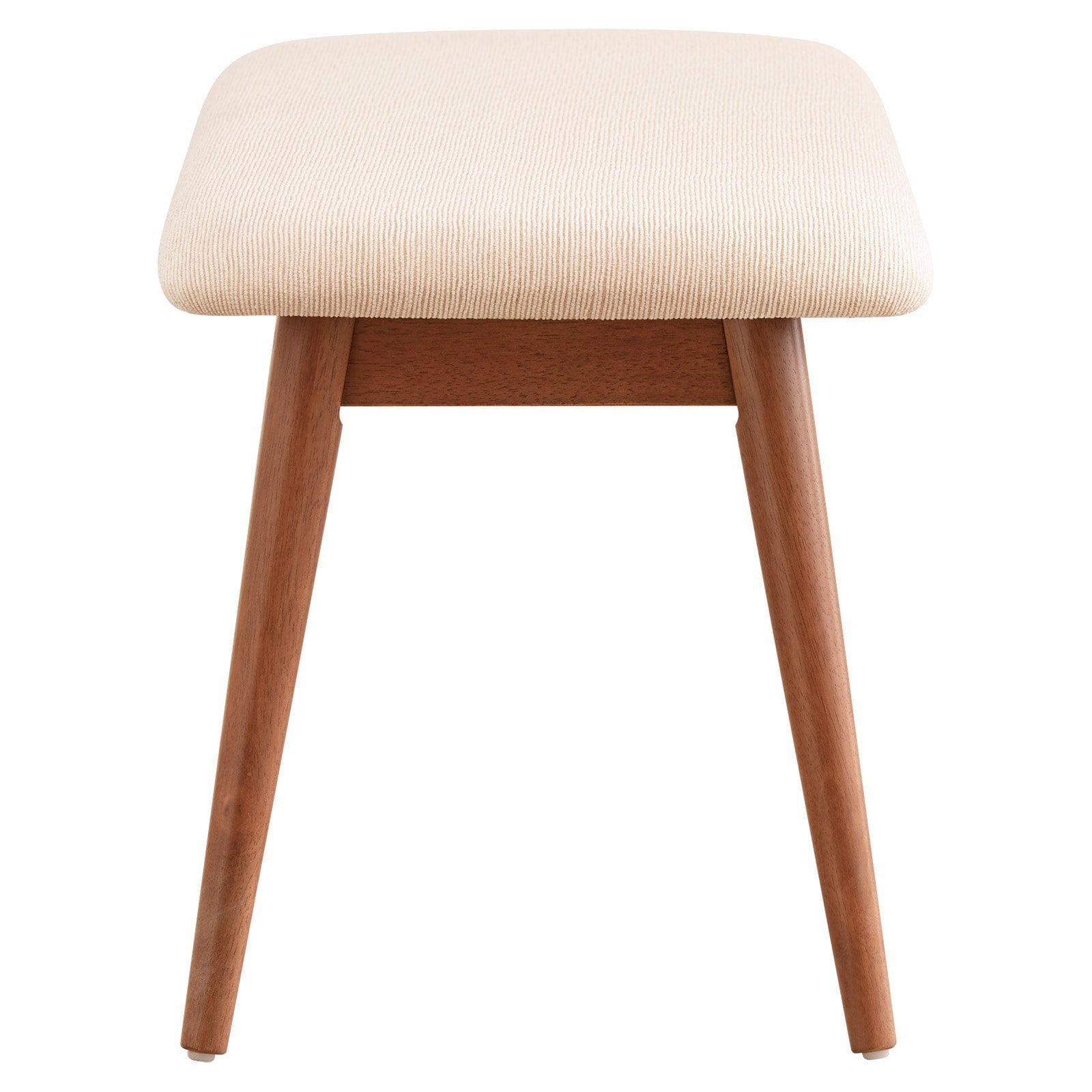 Weston Home Chelsea Upholstered Bench, Beige